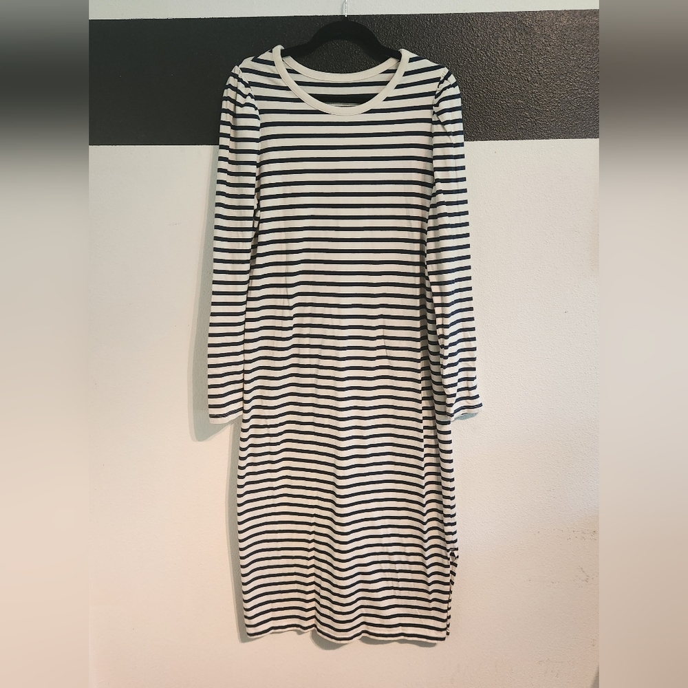 Universal Thread Long Sleeve Striped Dress Size XL